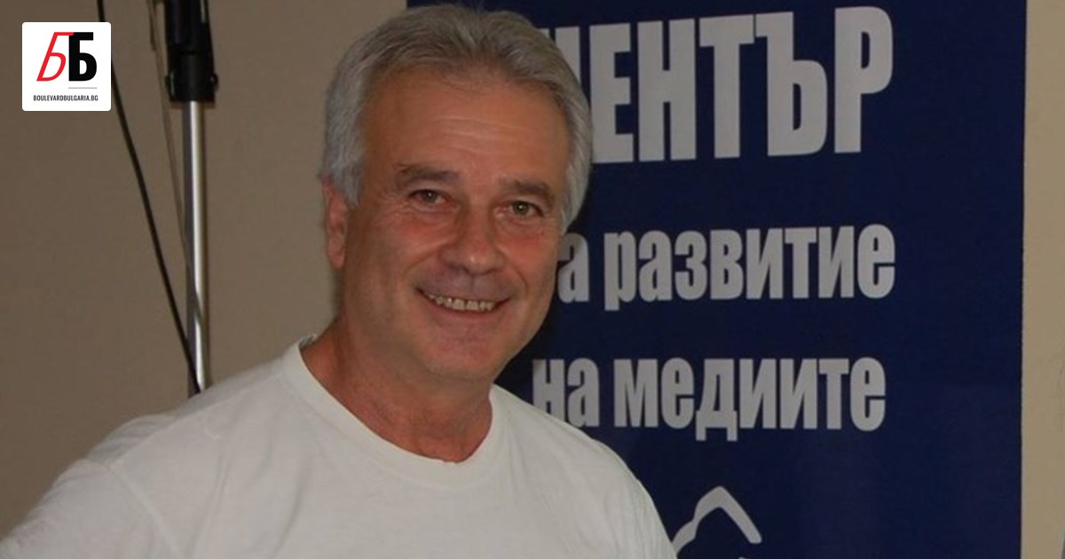 Журналистът Иван Атанасов, който е издател на сайта Сакар нюз,