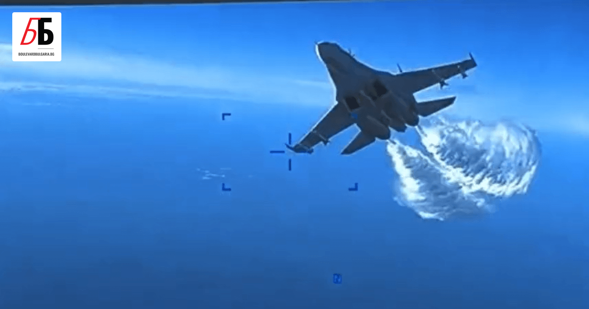 Американските военновъздушни сили разпространиха кадри от момента, в който руски