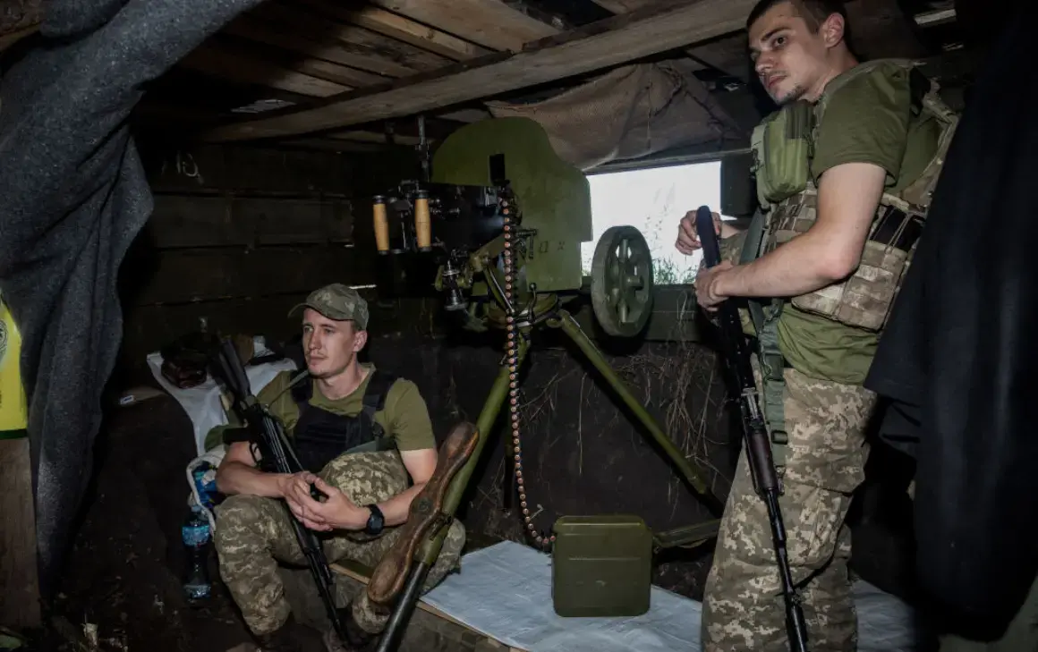 Украинските сили отблъскват руските атаки в Бахмут с картечници от Първата световна война