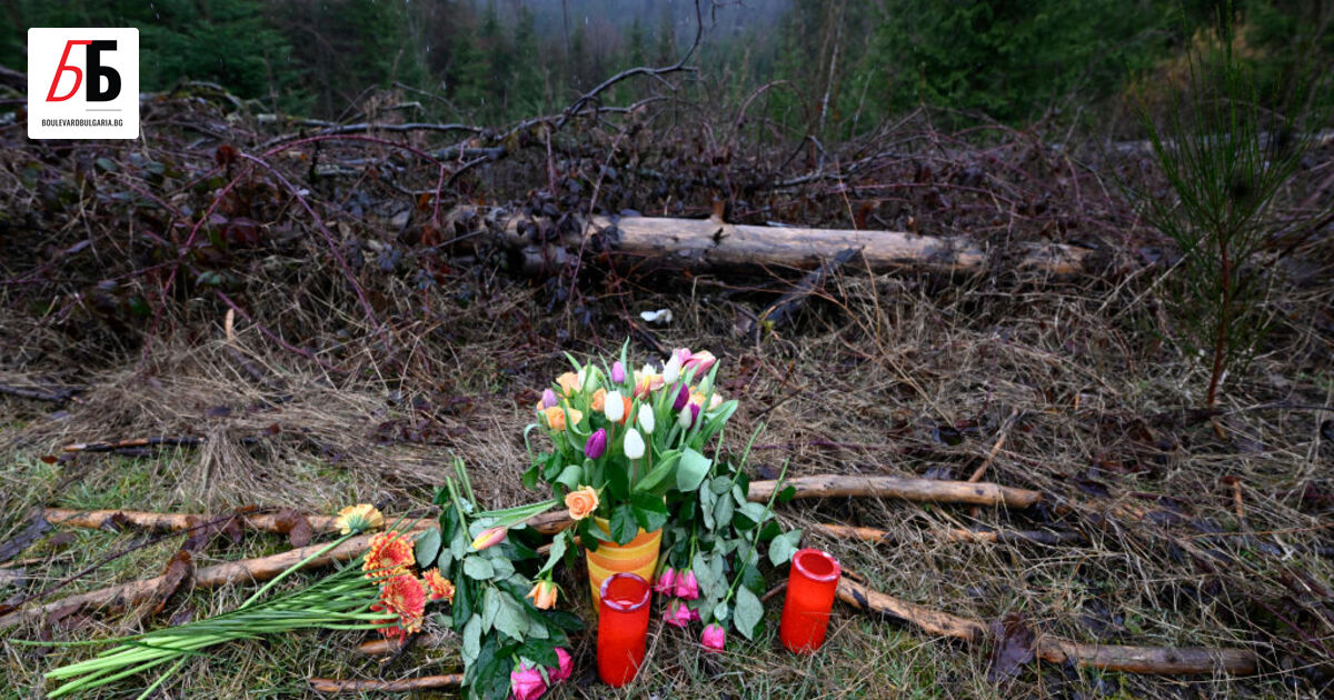 Тялото на Луизе лежи в гората, когато полицаите я откриват