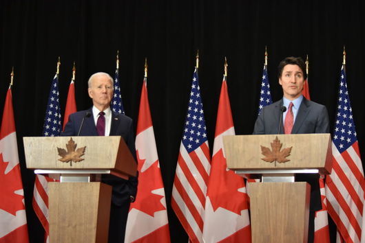 Американският президент Джо Байдън и канадският премиер Джъстин Трюдо представиха