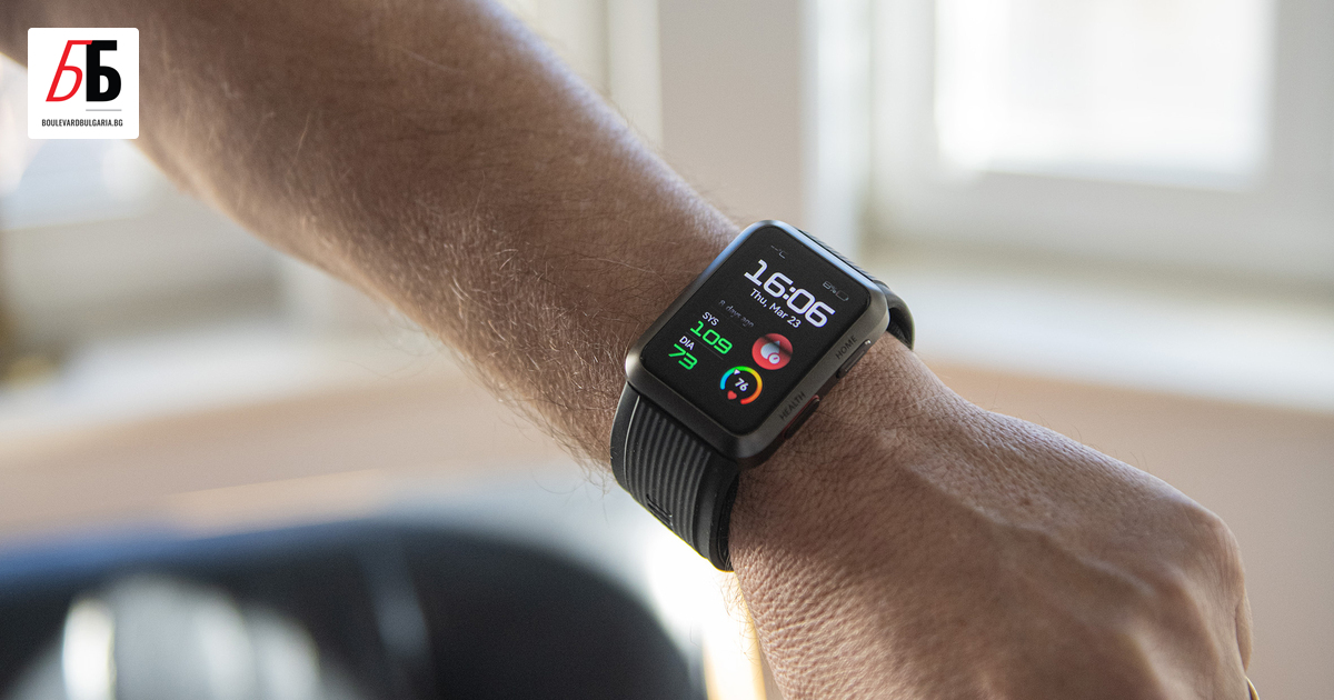 На пръв поглед Huawei Watch D e един малко странен