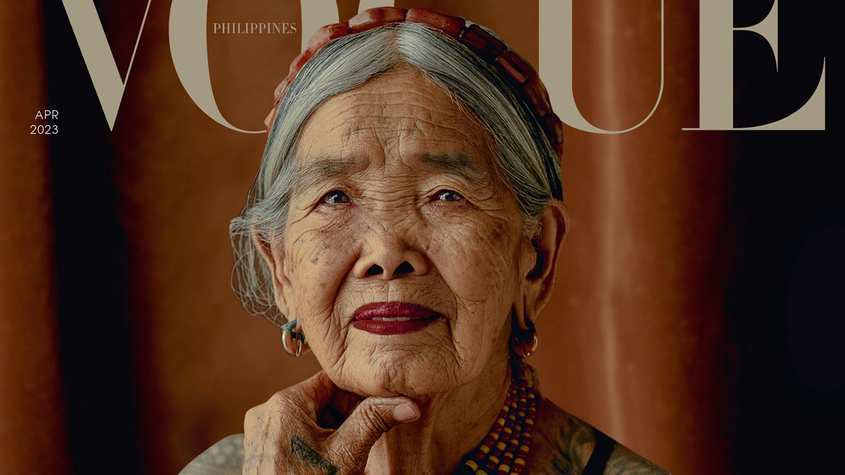 106-годишна татуистка от Филипините е най-старата жена на корица на Vogue 