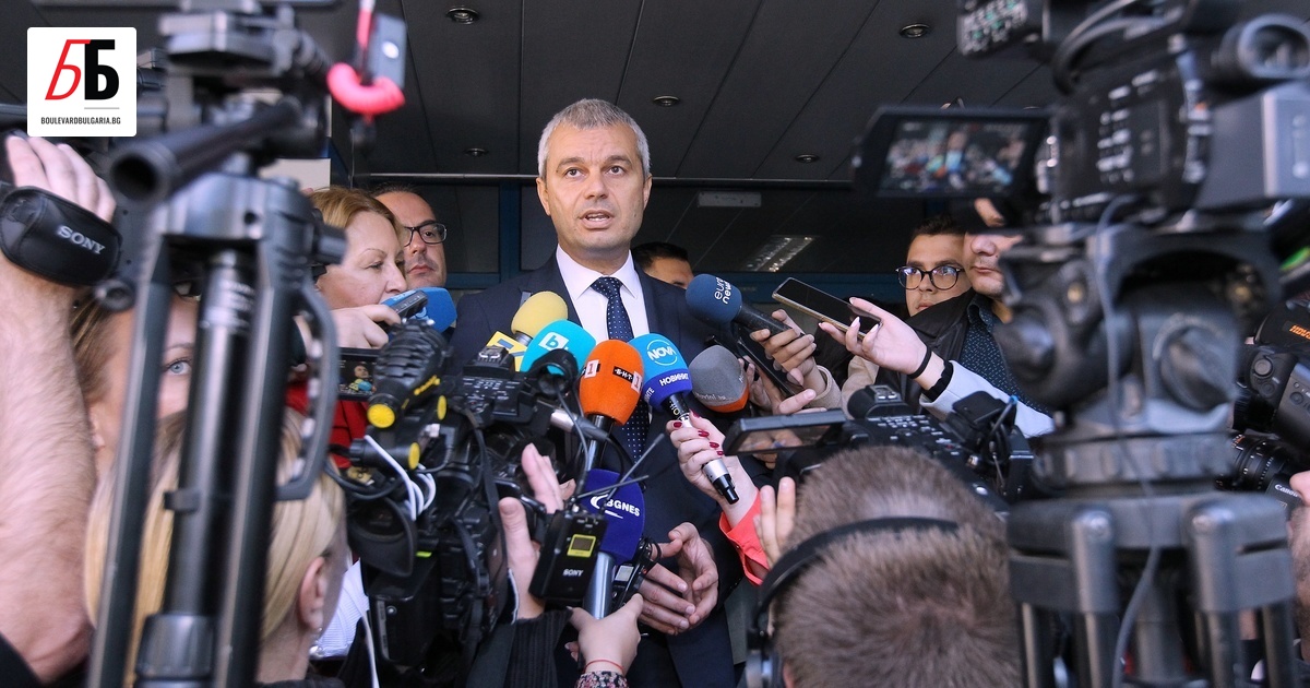 Лидерът на партия Възраждане“ Костадин Костадинов успя да привлече вниманието