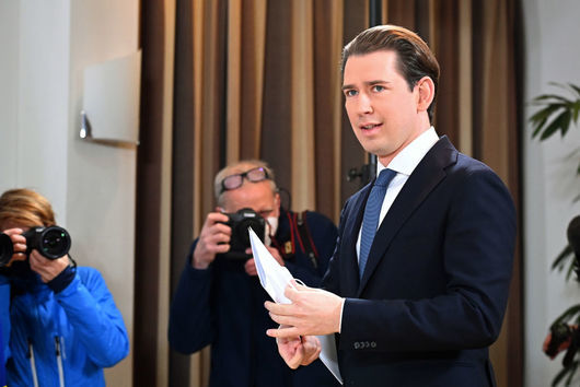 Бившият австрийски канцлер Себастиан Курц е обвинен в даване на