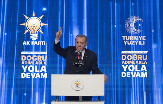 Президентът Реджеп Тайип Ердоган откри предизборната кампания на управляващата си