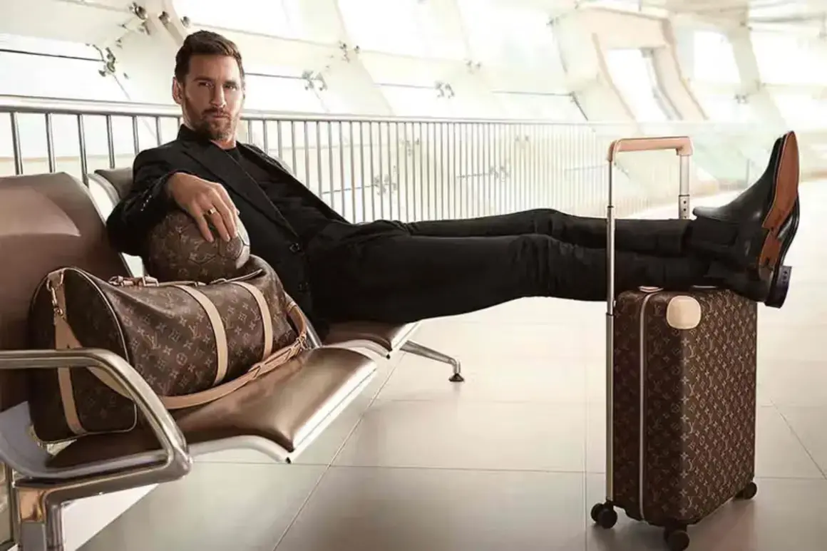  След шахматната партия с Роналдо за Louis Vuitton Меси се завърна соло