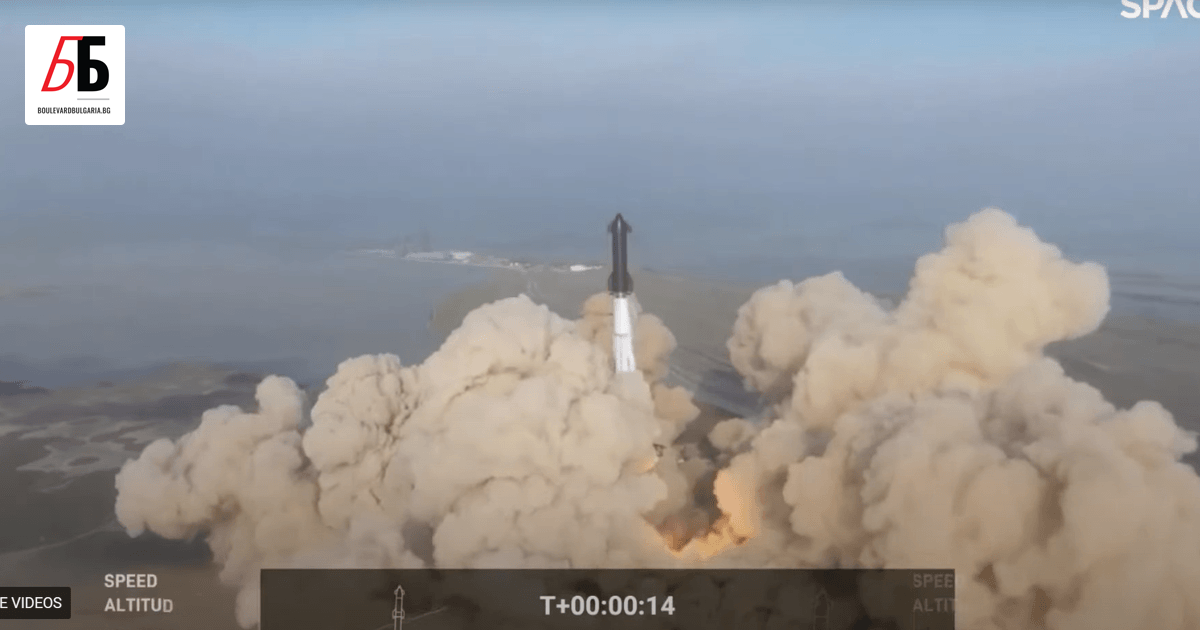 Космическата компания на Илон Мъск SpaceX успя да изстреля за