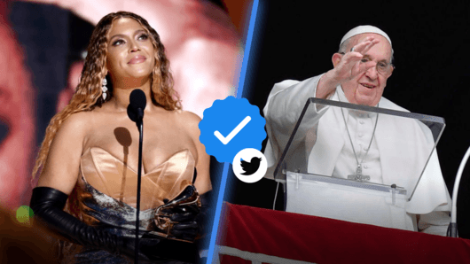 Twitter лиши Бийонсе и папата от синя отметка - но Мъск я остави за Стивън Кинг