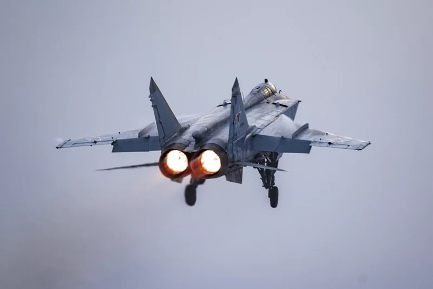 Изтребител МиГ-31 се разби в Русия 