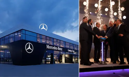 Новият дом на Mercedes-Benz е автомобилният комплекс "Силвър Стар"