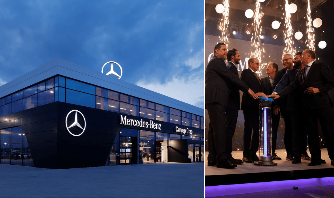 Новият дом на Mercedes-Benz е автомобилният комплекс "Силвър Стар"