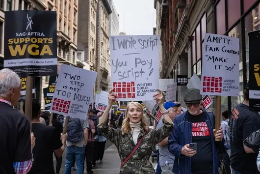 Сценаристите в Холивуд постигнаха успех след 146 дни стачка