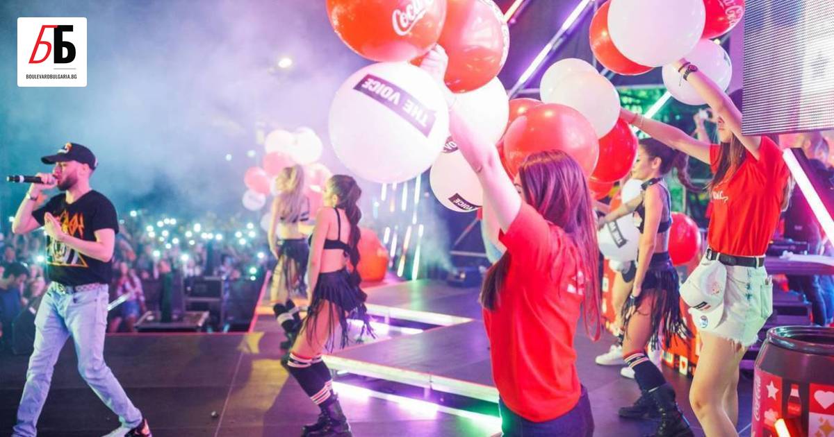 Любимото на хиляди български тийнейджъри турне Coca-Cola The Voice Happy