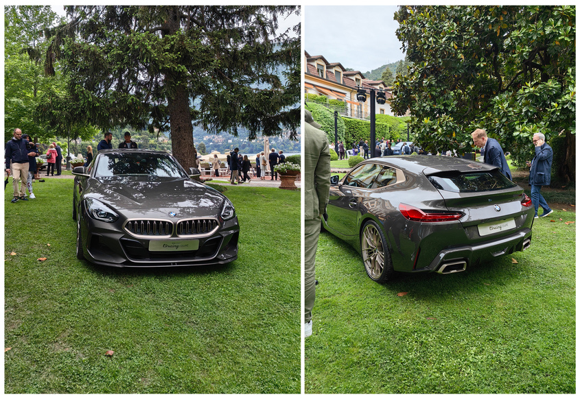BMW Concept Touring Coupe., Huawei Mate X3 камера, езеро Комо Villa d’Este, автомобилен конкурс за колекционерски автомобили Concorso d’Eleganza,