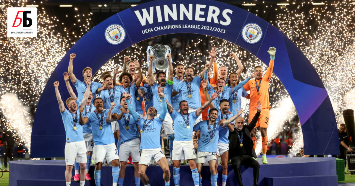 Манчестър Сити спечелиха Шампионската лига за първи път в историята