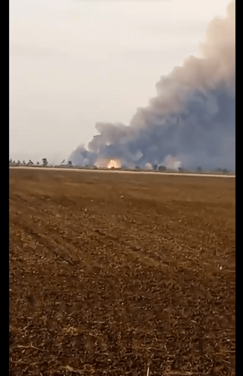 Украйна унищожи голям руски склад за боеприпаси в окупирания Херсон (Видео)