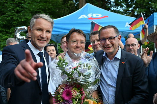 Кандидатът на Алтернатива за Германия АзГ Роберт Зеселман спечели изборите