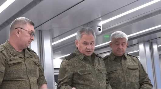 Руският военен министър Сергей Шойгу се появи за първи път