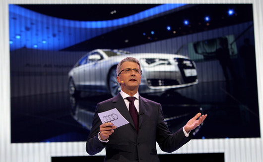 Бившият изпълнителен директор на Audi Руперт Щадлер получи във вторник