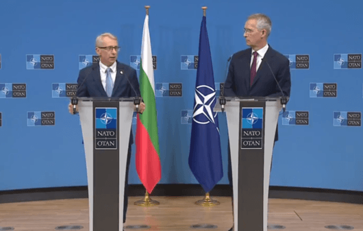 Българският министър председател Николай Денков обеща пред генералния секретар на НАТО
