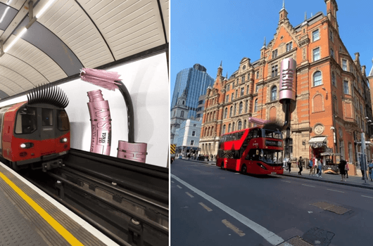 Maybelline опита да разкраси градския транспорт на Лондон (видео) 