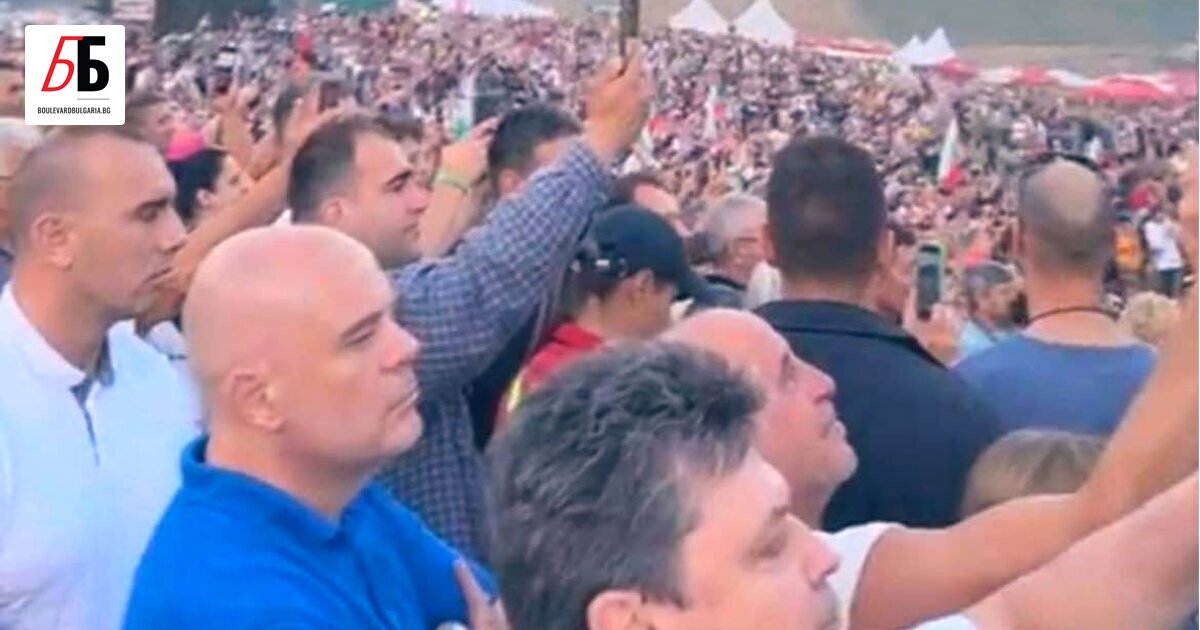 Бившият главен прокурор Иван Гешев е бил част от празничното