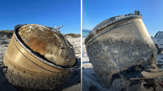 Мистериозен обект на плажа: Австралия разследва голям неизвестен предмет, появил се от океана