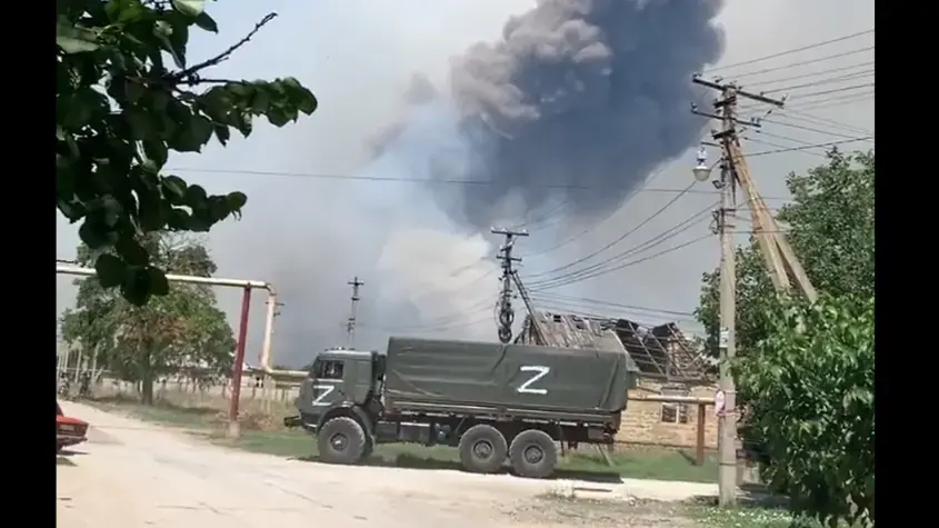 Украйна порази руска военна база в анексирания Крим