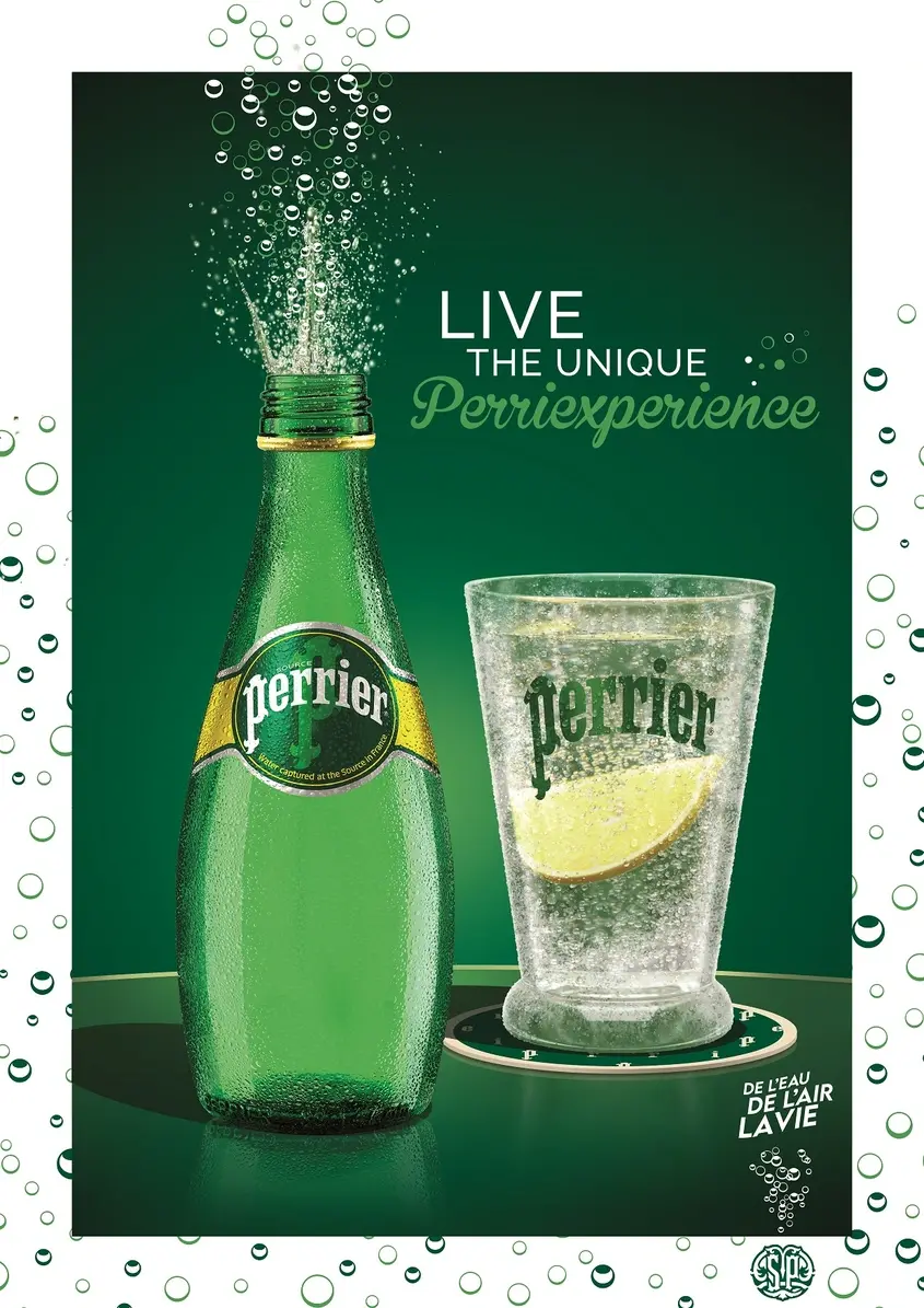 Perrier water