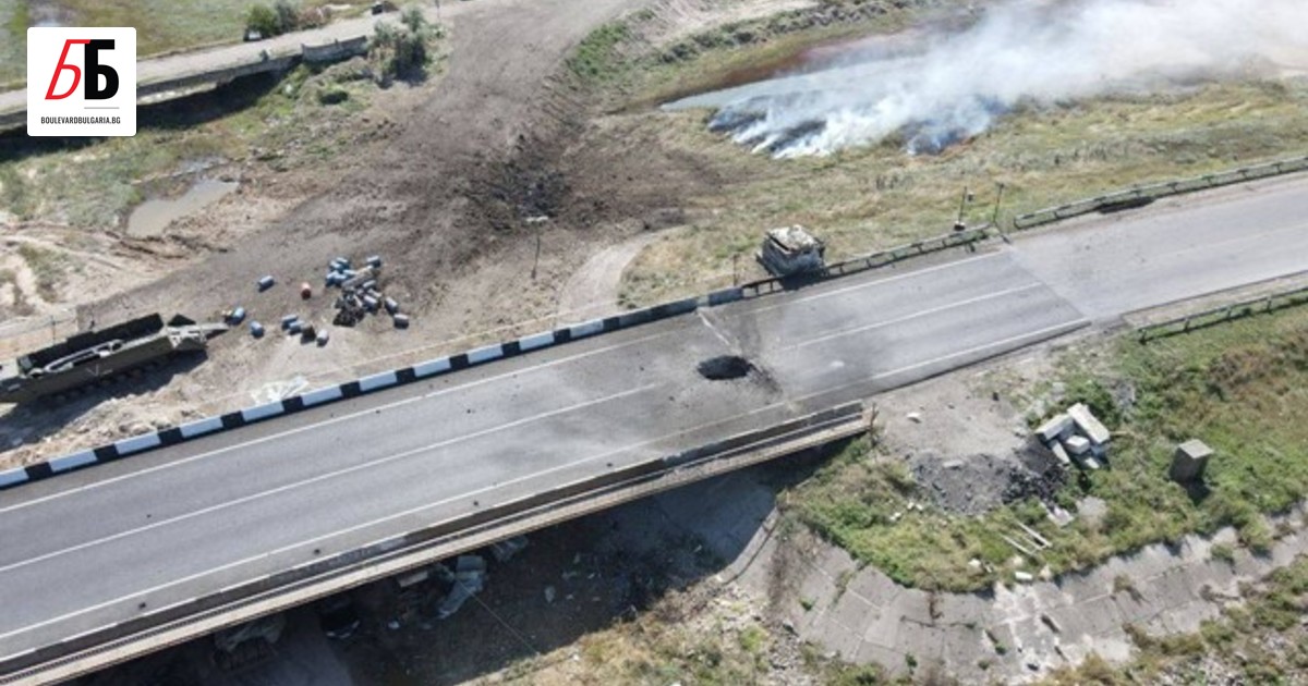 Украинската армия е успяла да повреди два от най-важните автомобилни