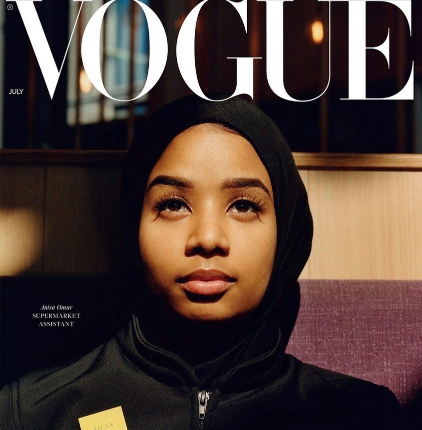 "Новият фронт": Vogue замени моделите с героите от Covid-кризата