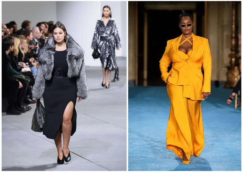 plus size модели, луксозна мода - Christian Siriano и Michael Kors
