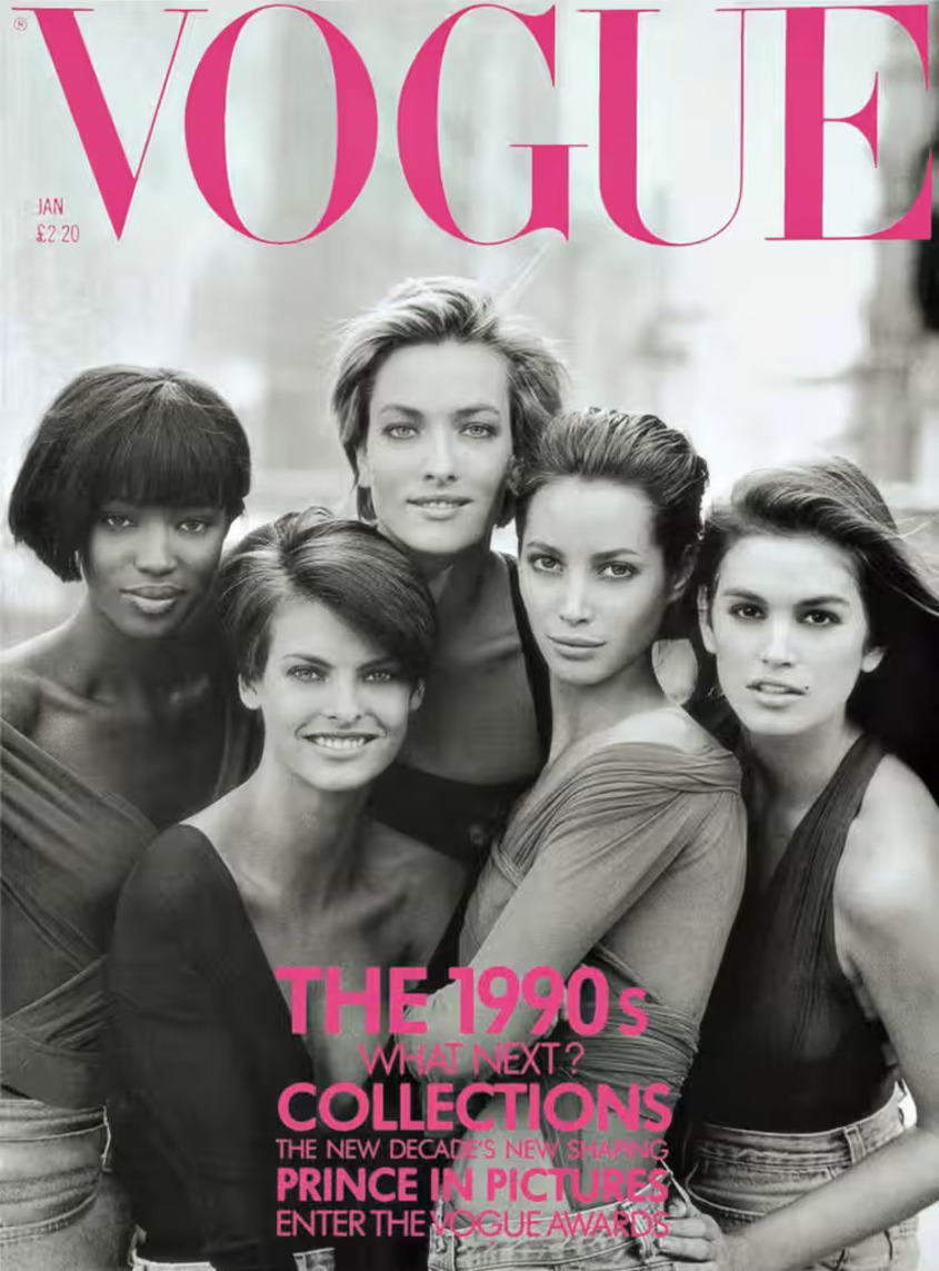 Супермоделите на Vogue от 90-те