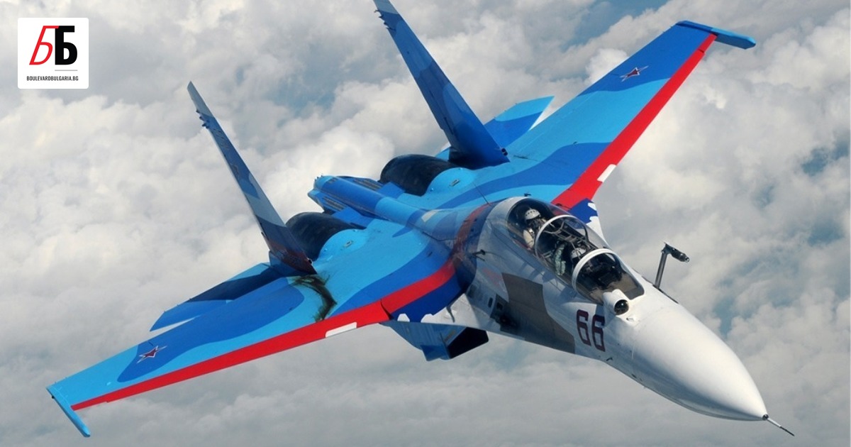 Руски изтребител Сухой Су-30 се е разбил в събота по