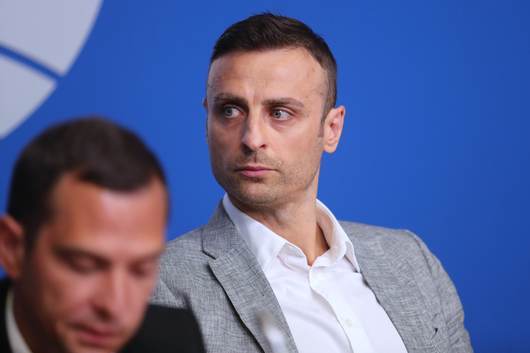 Кандидатът за президент на Българския футболен съюз БФС Димитър Бербатов