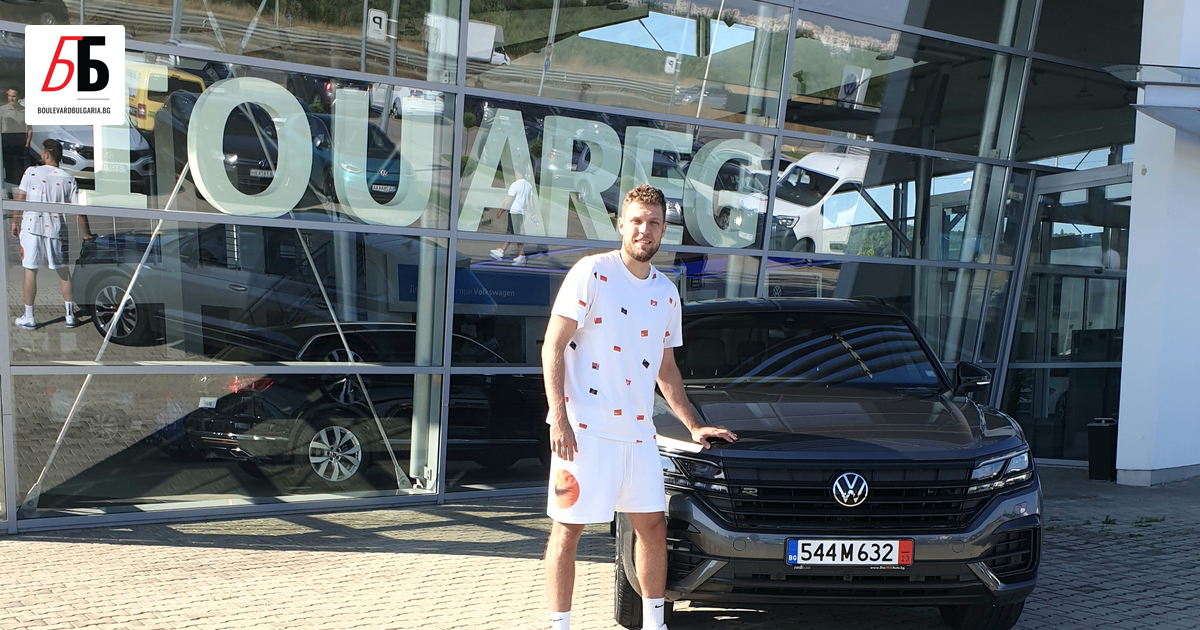 Най-добрият български баскетболист Александър Везенков е новият посланик на автомобилния