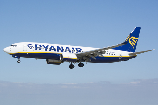 Ryanair обяви по-скъпи билети в Европа през лятото