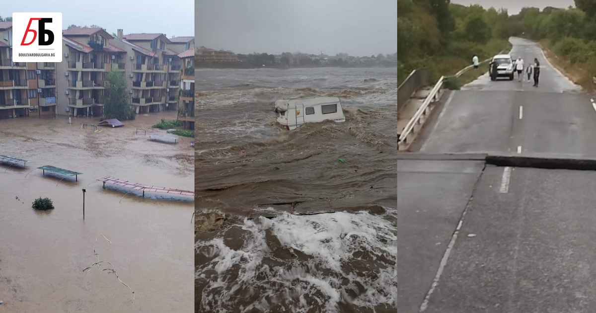 Двама души са загинали в наводненията в община Царево. Това