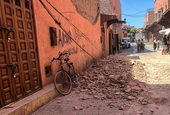 Смъртоносното земетресение в Мароко в снимки