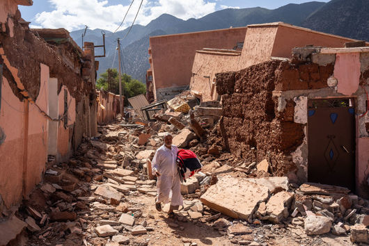 Най малко 2 122 са жертвите на силното земетресение в Мароко