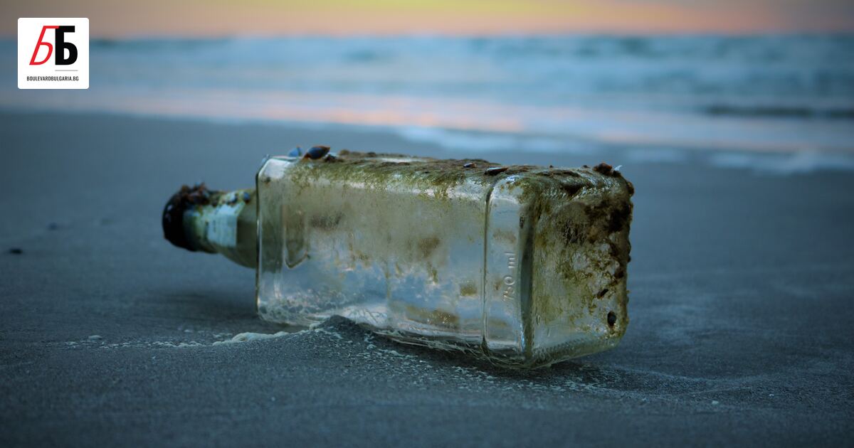 Писмо в бутилка, датиращо от 1886 г., е открито случайно