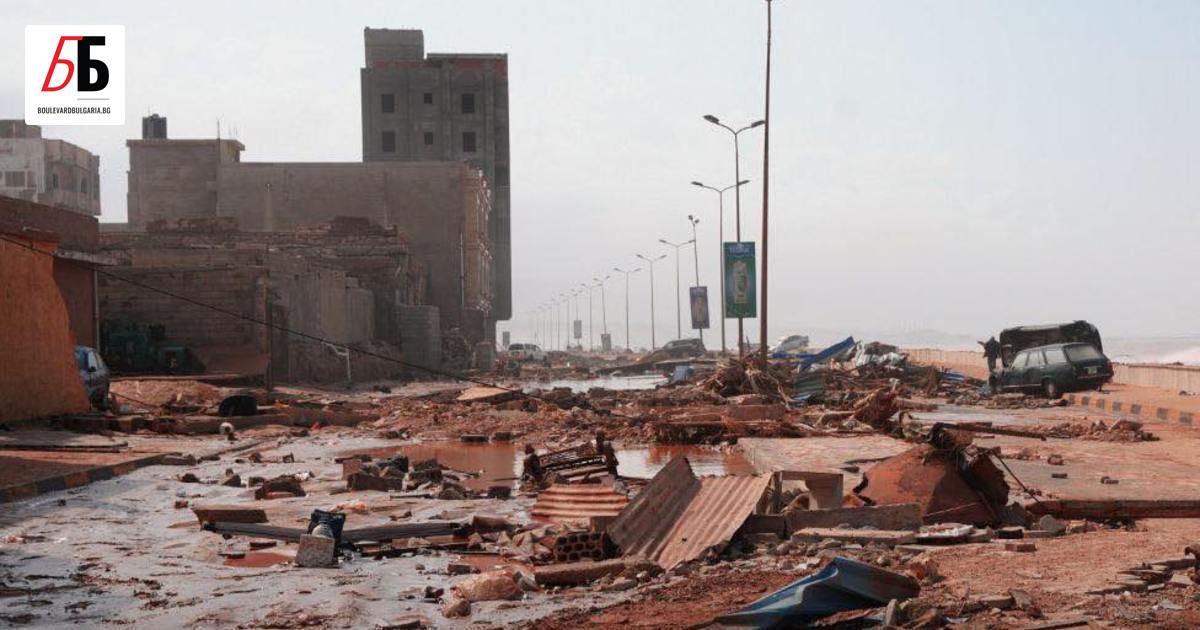 Бурята Даниел, която потопи част от Гърция, връхлетя и Либия.Съобщава