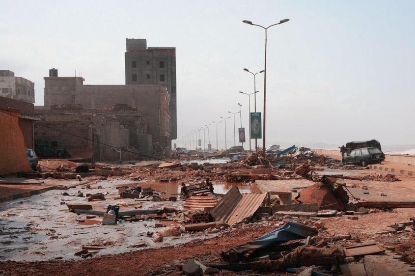 След Гърция, "Даниел" връхлетя Либия. 10 хиляди души са в неизвестност