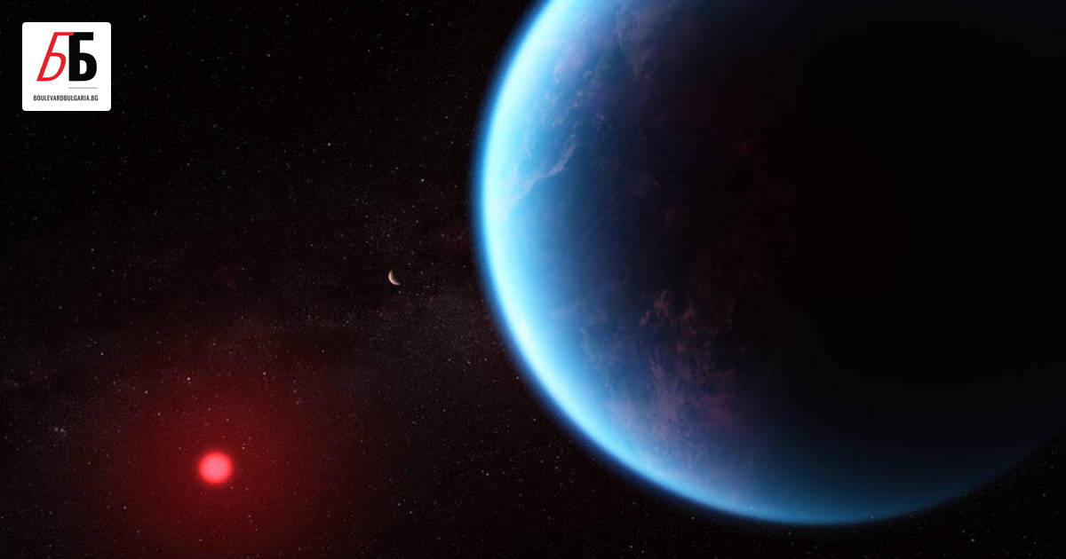 НАСА съобщи, че в атмосферата на екзопланетата K2-18 b са