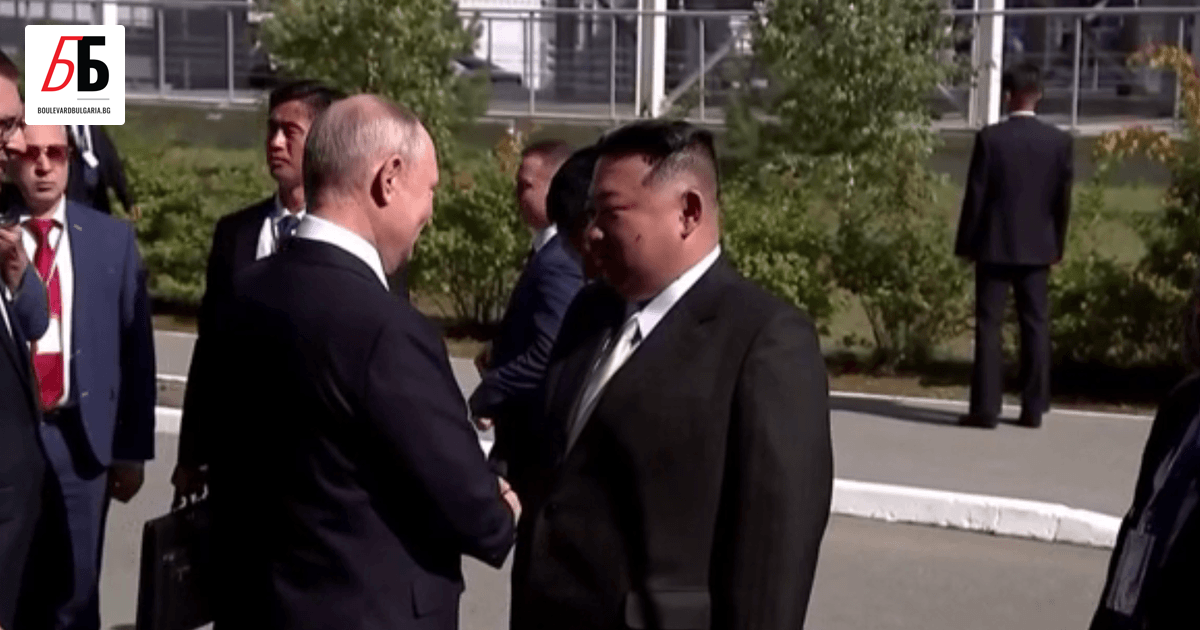 Руският президент Владимир Путин се срещна със севернокорейския лидер Ким