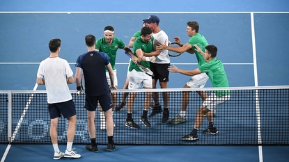 България победи Англия в първия ден на ATP CUP
