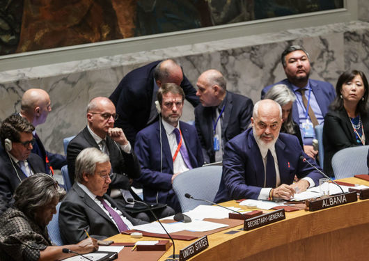 Еди Рама към посланика на Русия в ООН: Спрете войната и Зеленски няма да говори тук