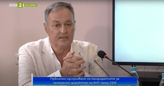 Бившият директор на Спортните новини по БНТ Сашо Йовков се