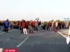 Снимка от протеста на миньори и енергетици 